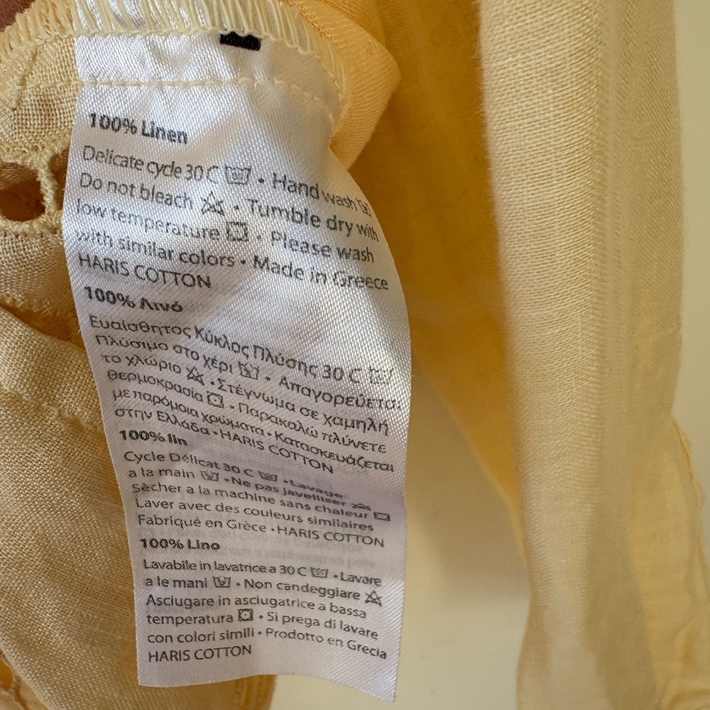 Haris Cotton Linen Button Down​ - Picture 11 of 14
